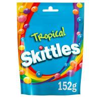 SKITTLES TROPICAL POUCH 152G