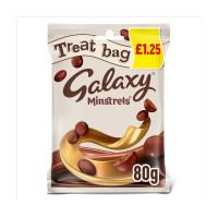 Galaxy Minstrels Milk Chocolate Buttons Treat Bag