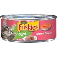 Friskies Pate Wet Cat Food, Salmon Dinner 156g