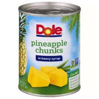 Dole PINEAPPLE CHUNKS IN Heavy Syrup 567g