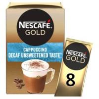 NESCAFE CAPP GOLD DECAF UNSWEET 8 120 G