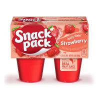 Snack Pack Strawberry Gels 4cups 368g
