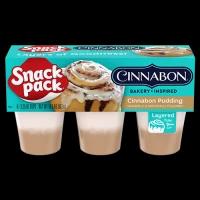 Snack Pack  Pudding, Cinnabon® 6cups (552g)