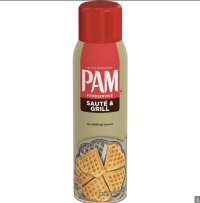 Pam  Foodservice No-Stick Cooking Spray, Sauté & Grill NET WT 17 OZ (1 LB 1 OZ) 481g
