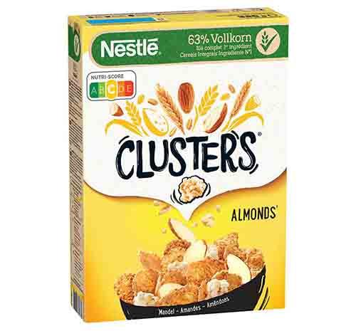  Nestle Clusters Original Almonds - Whole Grain