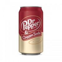 Dr Pepper Cream Soda Cans 355ml