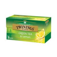 TWININGS GREEN TEA LEMON 25S