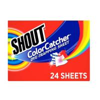 Shout Color Catcher Dye Trapping Sheet, 24 Sheets