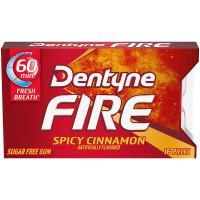 Dentyne Fire Spicy Cinnamon, 16 Pcs
