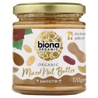 Biona Organic Mixed Nut Butter Smooth 170g