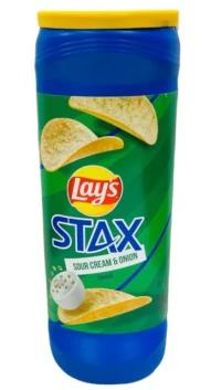 Lays Stax Sour Cream & Onion 156g