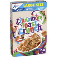 Cinnamon Toast Crunch Breakfast Cereal, Crispy Cinnamon Cereal, Large Size, 476g
