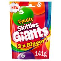 SKITTLES GIANTS FRUITS POUCH 141G