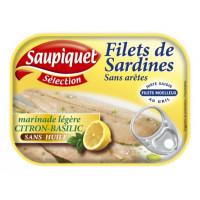 Saupiquet Filet Sardine Citron 100g