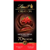 Lindt Creation Dark Mousse  Fresa 70% Cacao 150g
