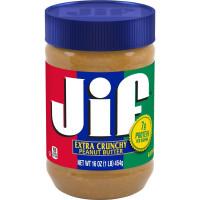 Jif Extra Crunchy Peanut Butter 7g protien 454g