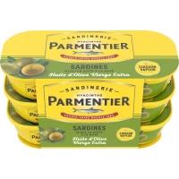 Parmentier Sardines Olive Extre Lot3 165g