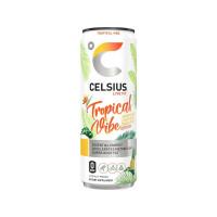 Celsius Sparkling Tropical Vibe Drink, 355ml