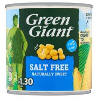 Green Giant Sweetcorn Salt Free 340g