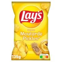 Chips saveur moutarde cornichons LAY'S le sachet de 135g