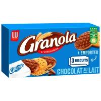 LU Granola Biscuits sablés nappés au chocolat au lait 225g