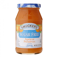 Smuckers Peach Preserves Sugar Free Jam 361g