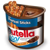 Nutella & GO! Creamy Chocolate Hazelnut Spread with Pretzel Sticks 54g