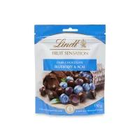 LINDT FRUIT SENSATION DARK CHOCOLATE BLUEBERRY&ACAI 150G