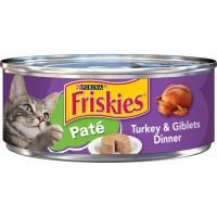 Friskies Wet Cat Food Turky & Giblets  156g