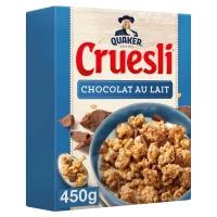 Quaker Cruesli Milk Chocolate 450g