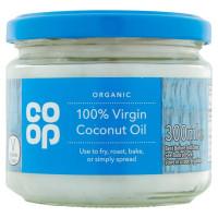 Co-op Organic 100% Virgin Coconut Oil 300ml