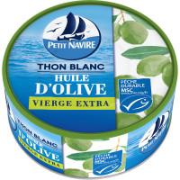 Petit Navire Thon blanc huile Olive 104g